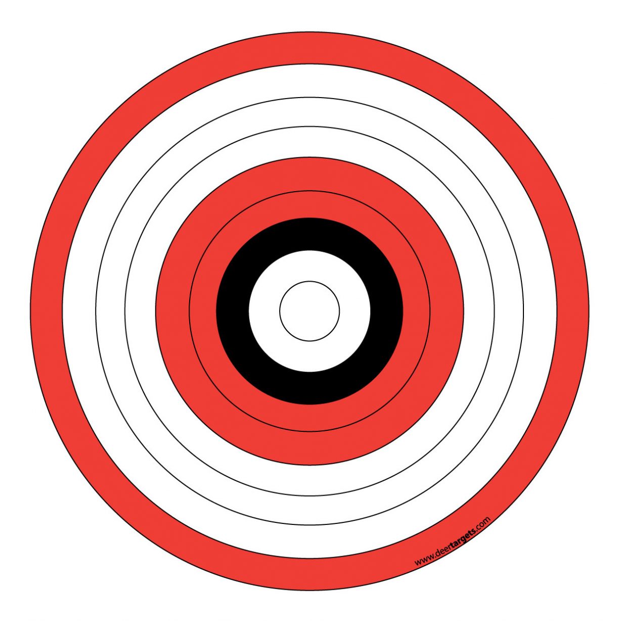 bullseye clipart target rifle