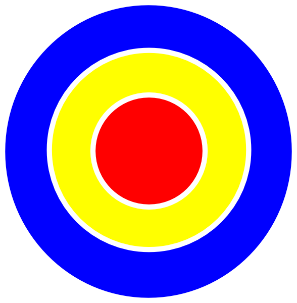 Bullseye yellow
