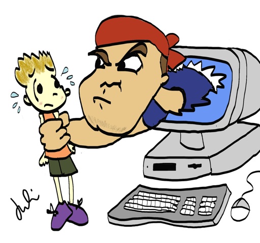 bully clipart cyber bullying