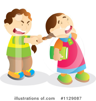 boys clipart bully