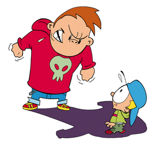 bullying clipart physical assault