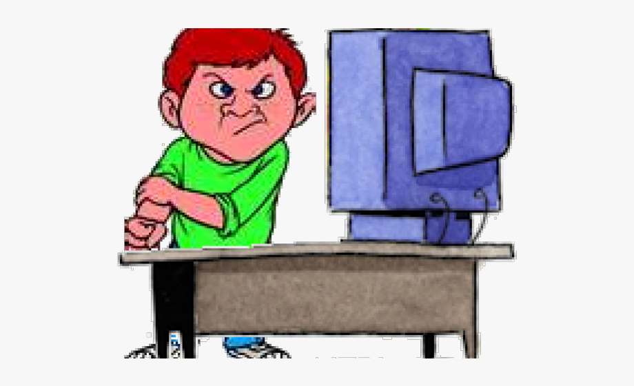 bullying clipart computer