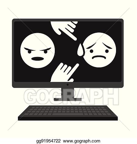 bullying clipart icon