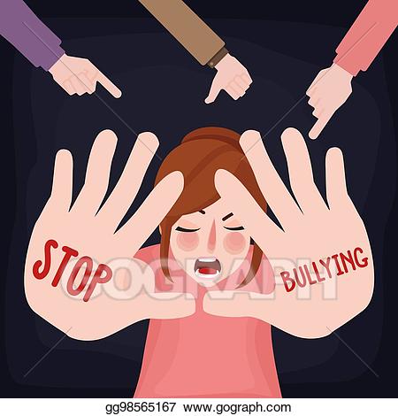 bullying clipart illustration