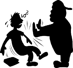 bullying clipart silhouette