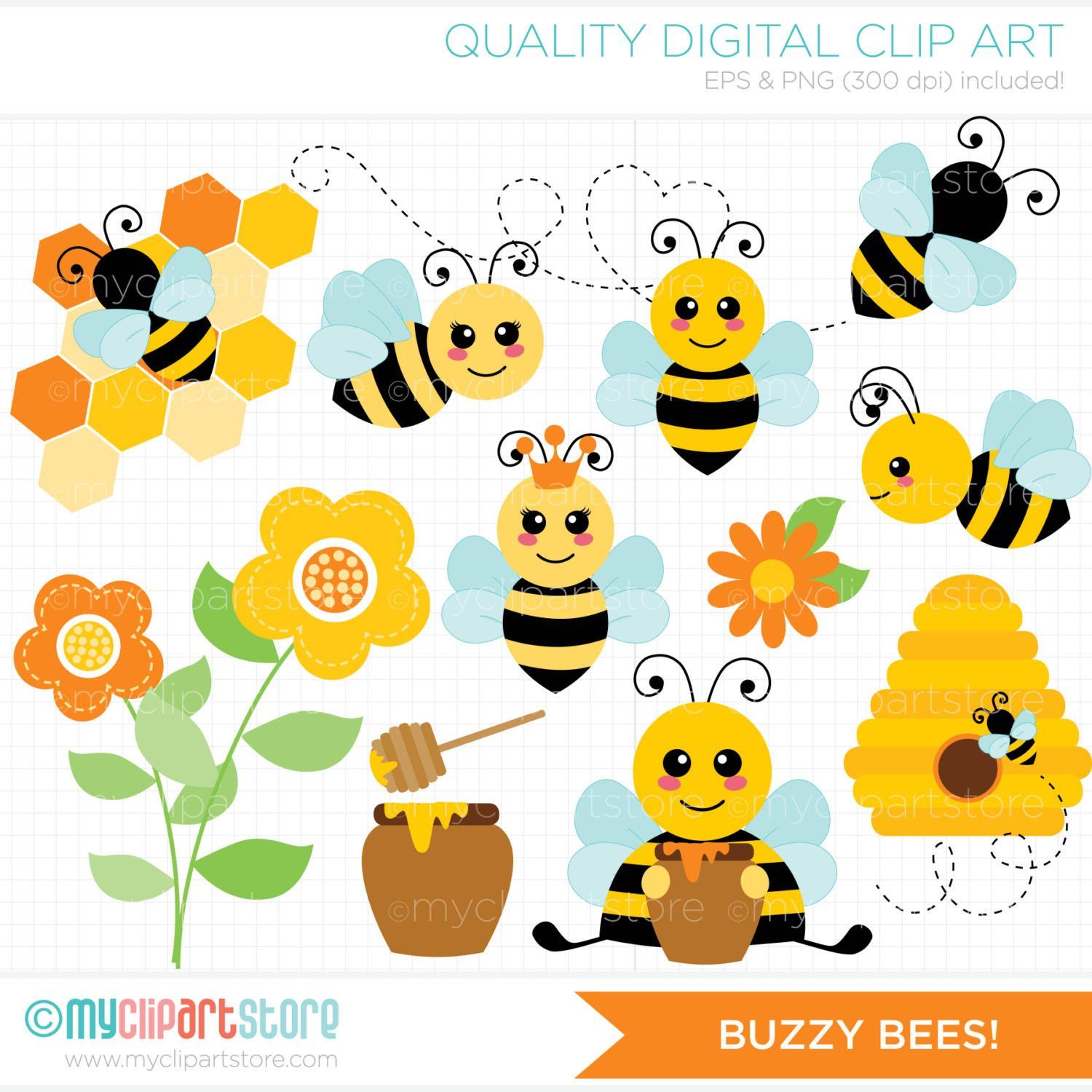 bumblebee clipart buzzy bee