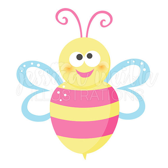 bumblebee clipart pink