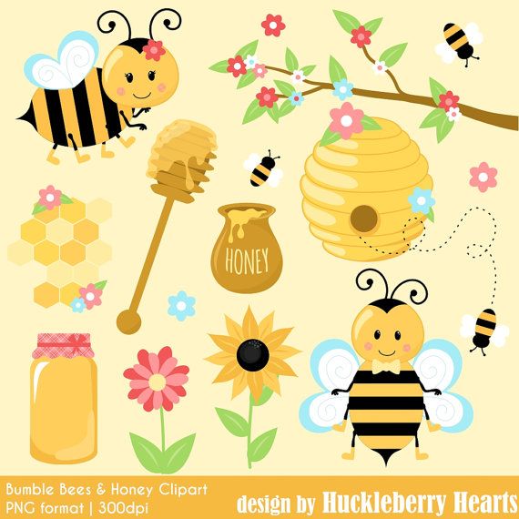 bumblebee clipart summer