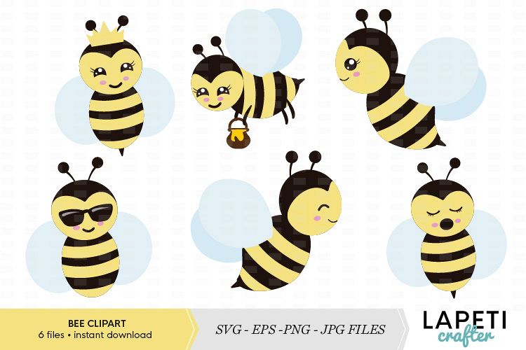 bumblebee clipart vector