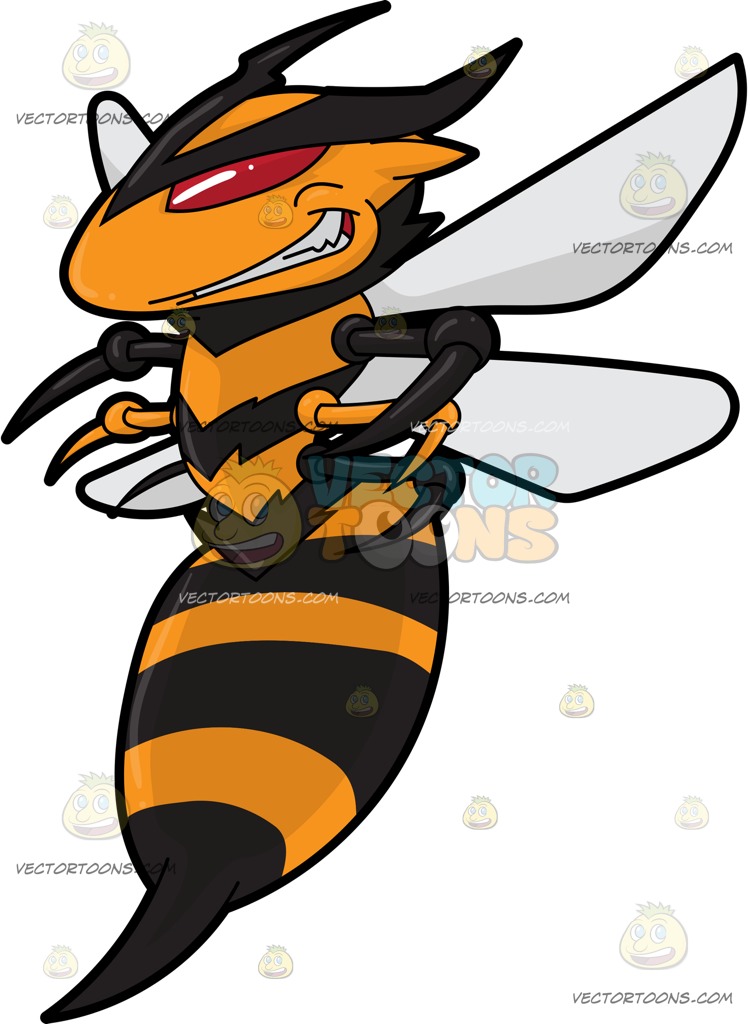 bumblebee clipart vector