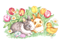 Free easter adorable bunnies. Bunny clipart spring bunny