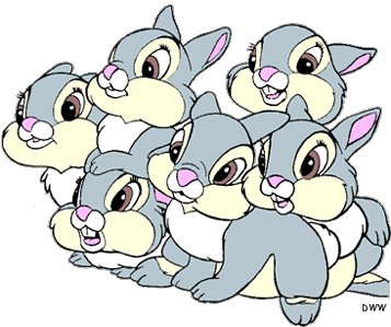 bunnies clipart