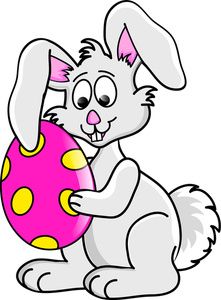 bunny clipart line art