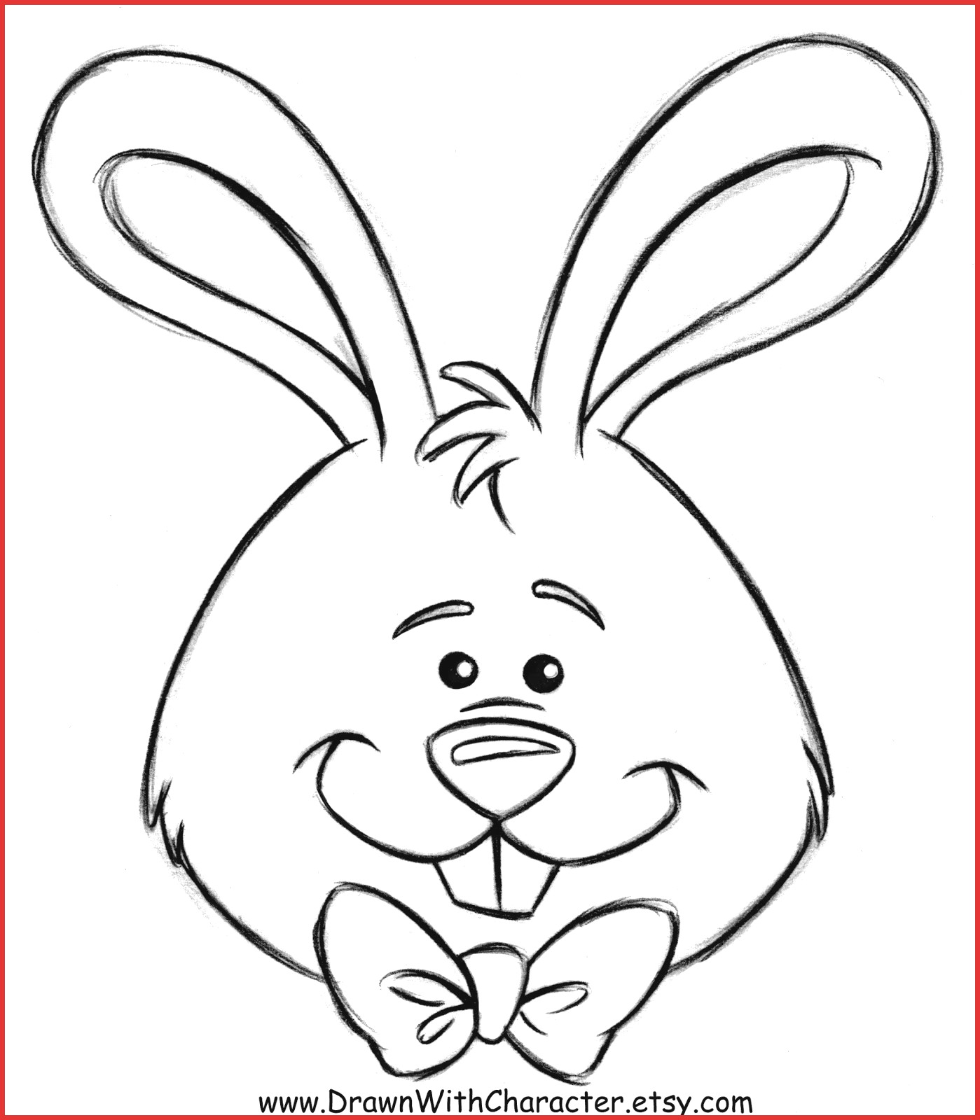 Bunny clipart easy, Bunny easy Transparent FREE for ...