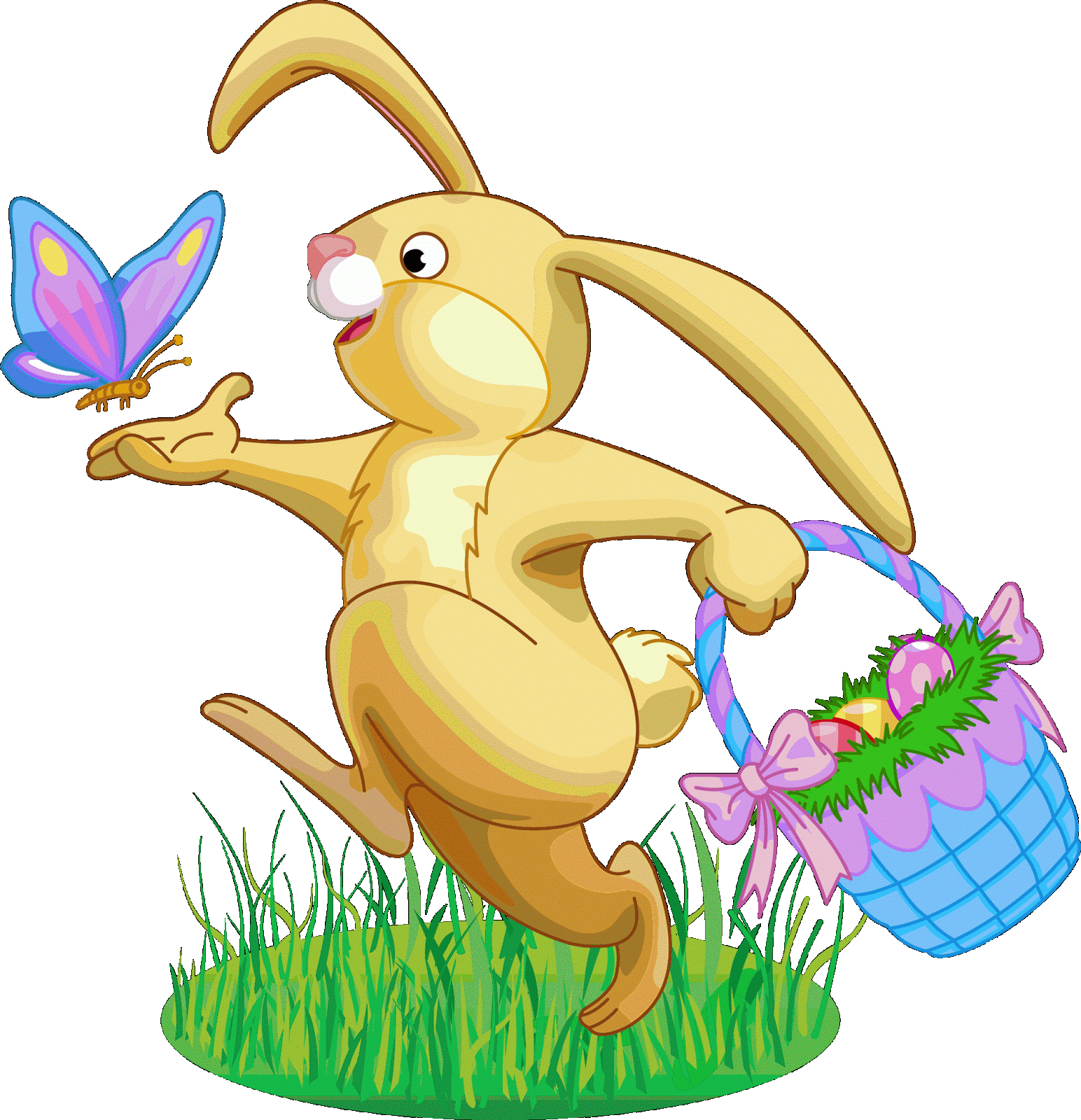 clipart butterfly easter