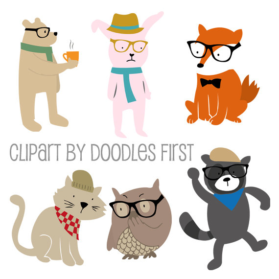 Bunnies clipart hipster. Animals bear bunny red