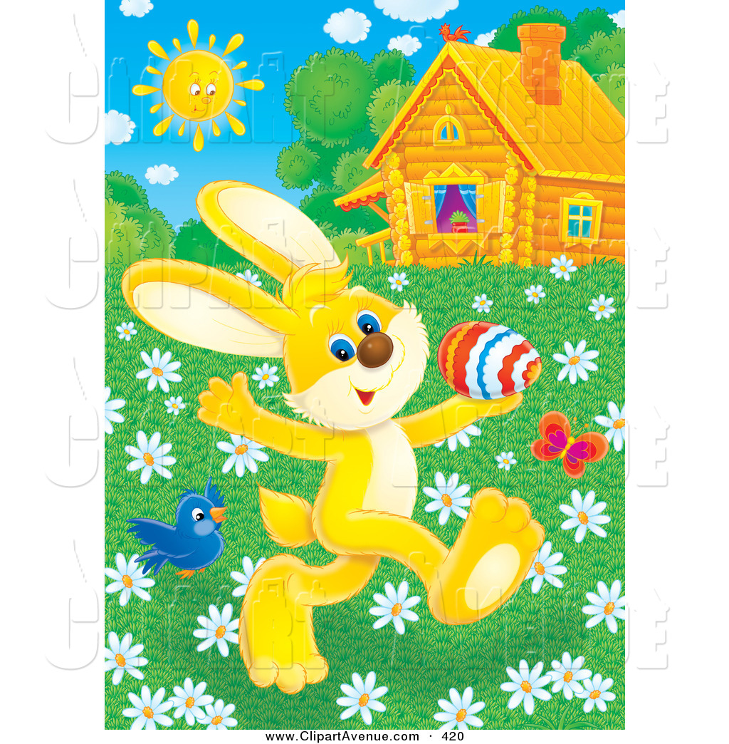 bunnies clipart home