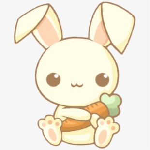Clipart rabbit kawaii. Free cute bunnies cliparts