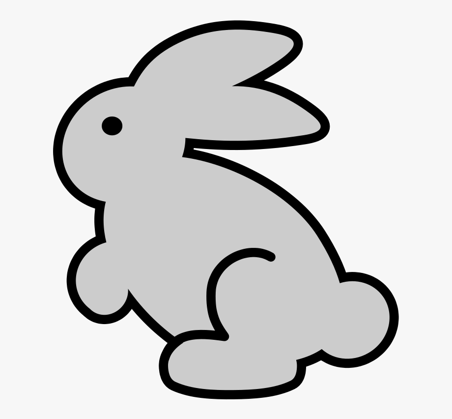 bunnies clipart line art