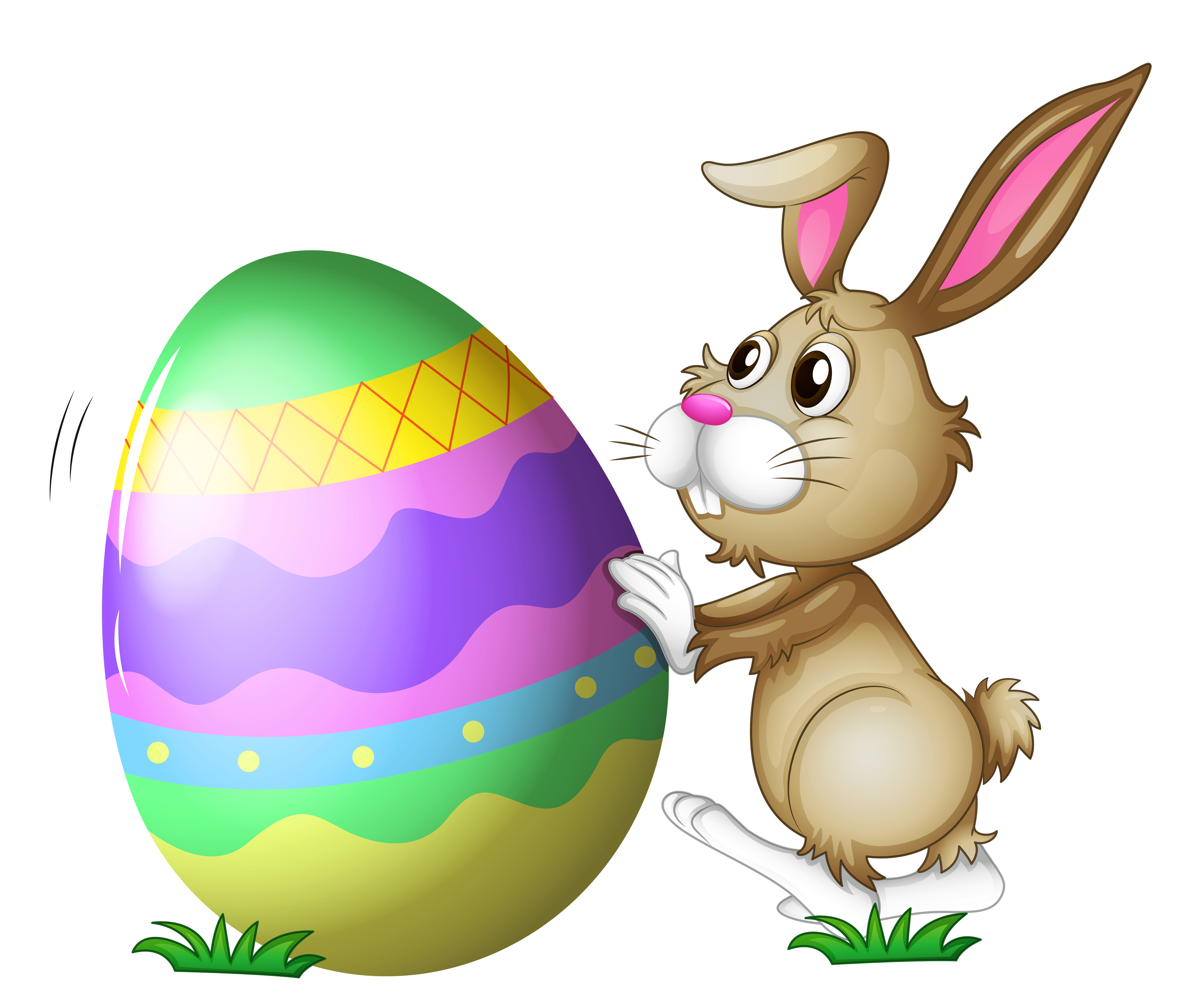 Easter bunny png images. Eggs clipart transparent background