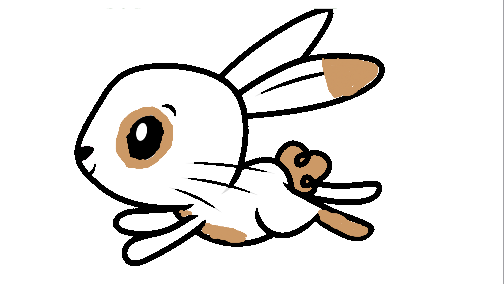 Bunnies clipart running. Run rabbit clip art
