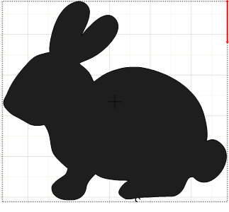 bunny clipart shape