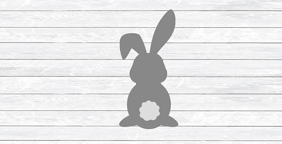 Download Bunnies clipart silhouette, Bunnies silhouette Transparent ...