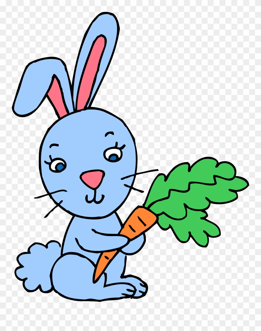 clipart bunny line art