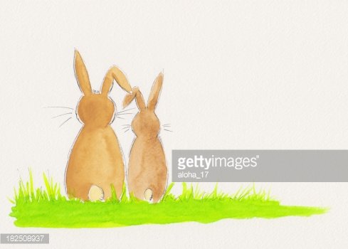 Premium clipartlogo com . Clipart bunny couple