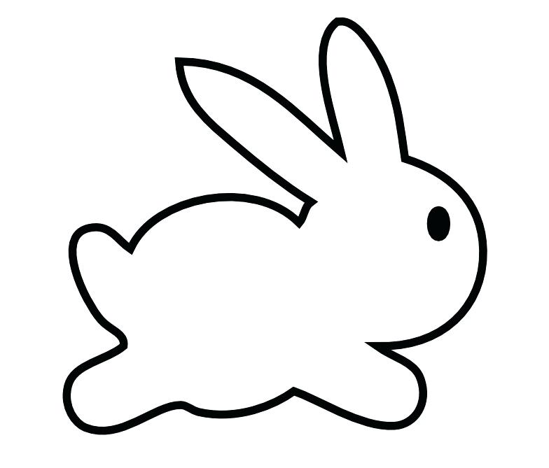 bunny clipart easy