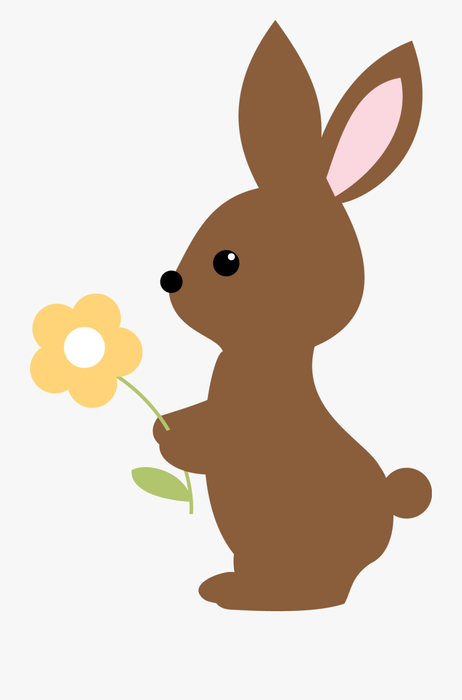 bunny clipart forest