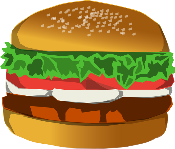 burger clipart beef burger