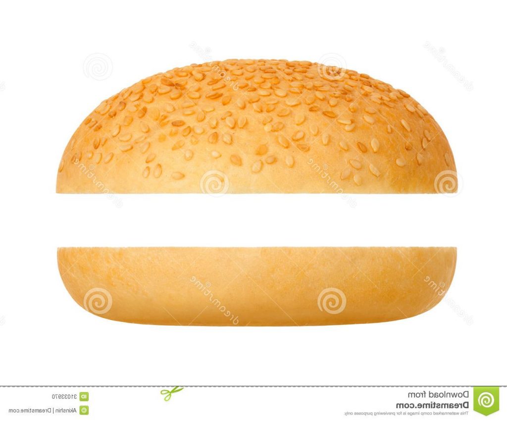 burger clipart bread