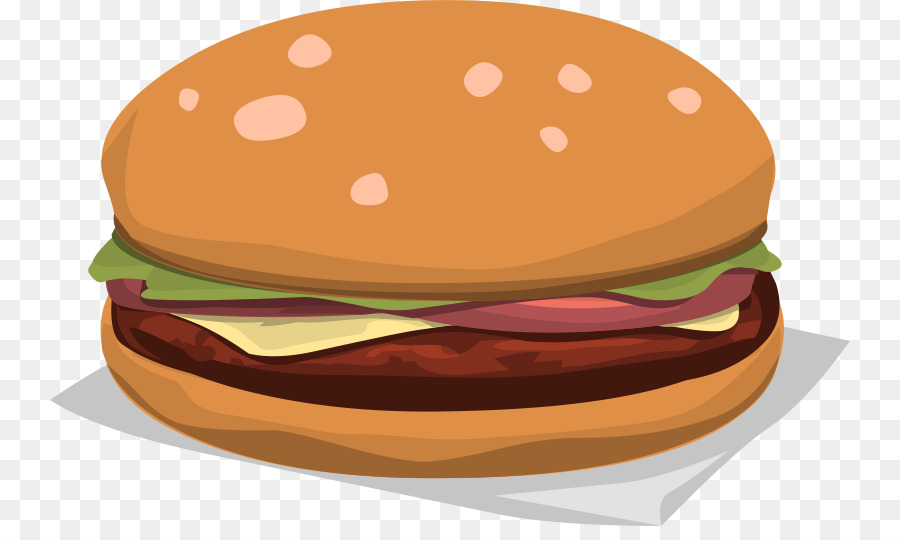 cheeseburger clipart chicken burger