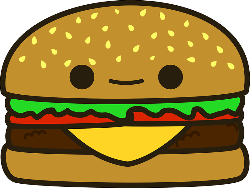 Burger Clipart Cute Burger Cute Transparent Free For Download On Webstockreview