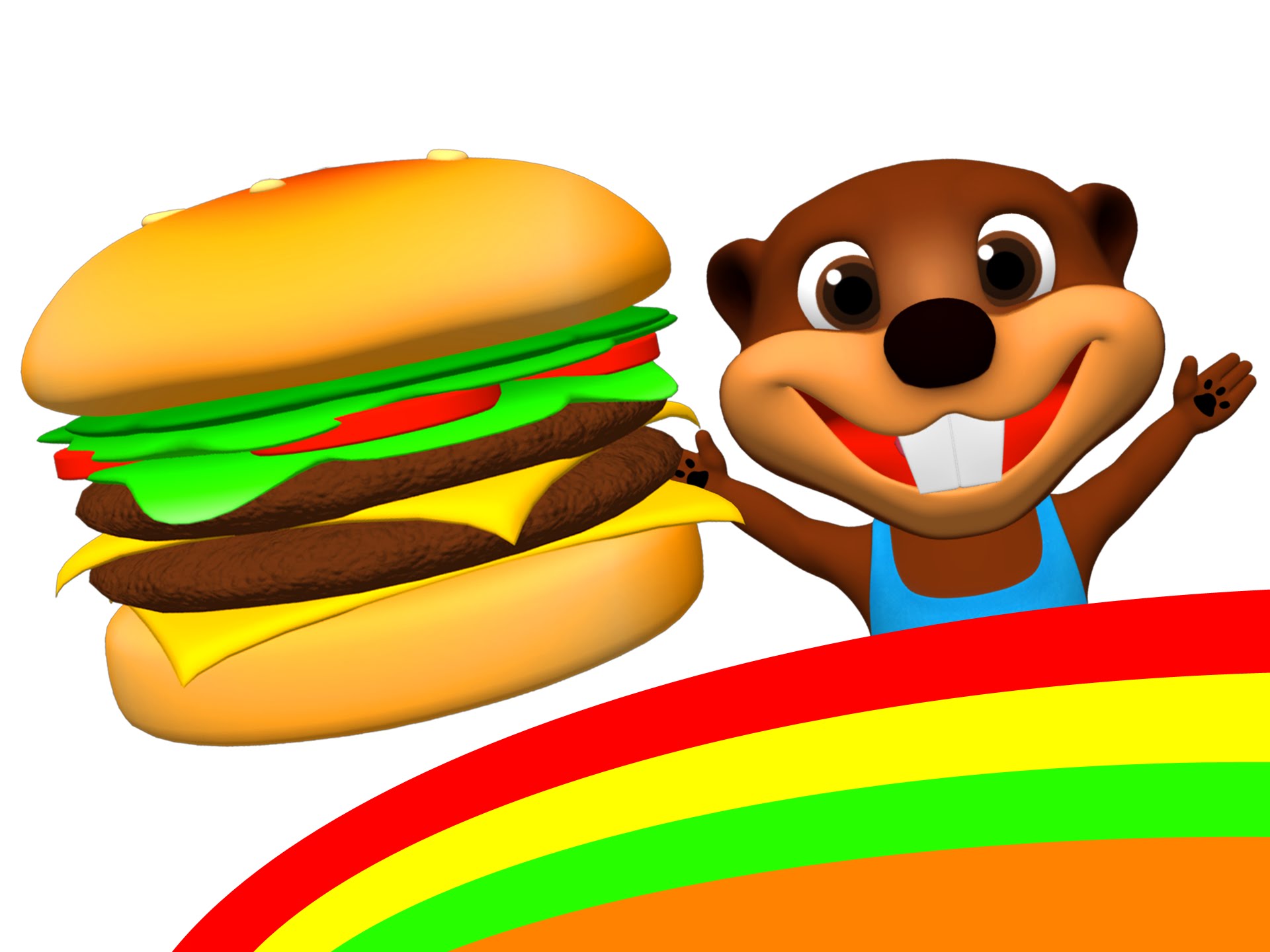 burger clipart preschooler