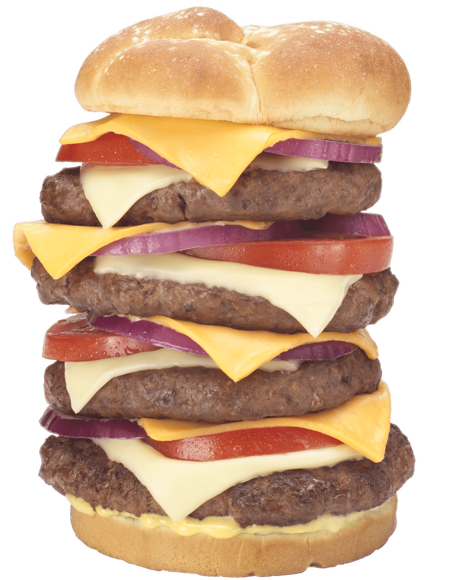burger clipart tall