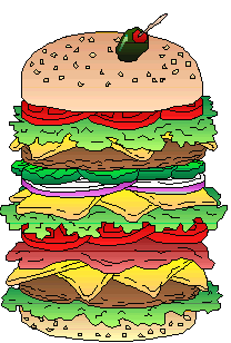 hamburger clipart tall