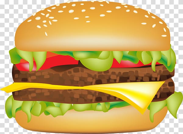 burger clipart transparent background