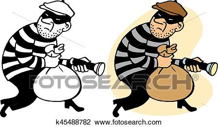 Station . Burglar clipart