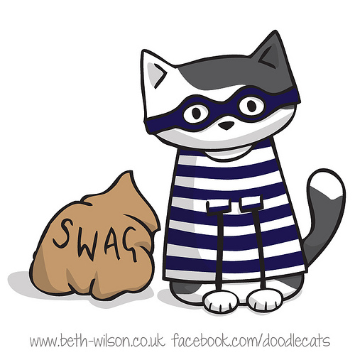burglar clipart cat burglar