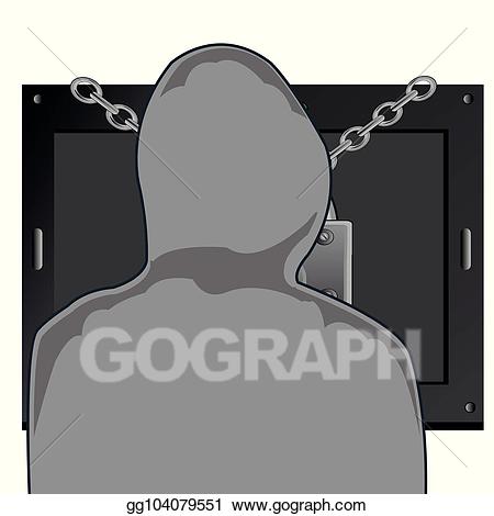 burglar clipart computer