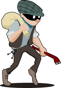 burglar clipart intrusion