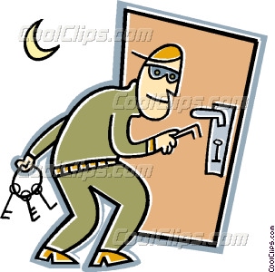 burglar clipart intrusion