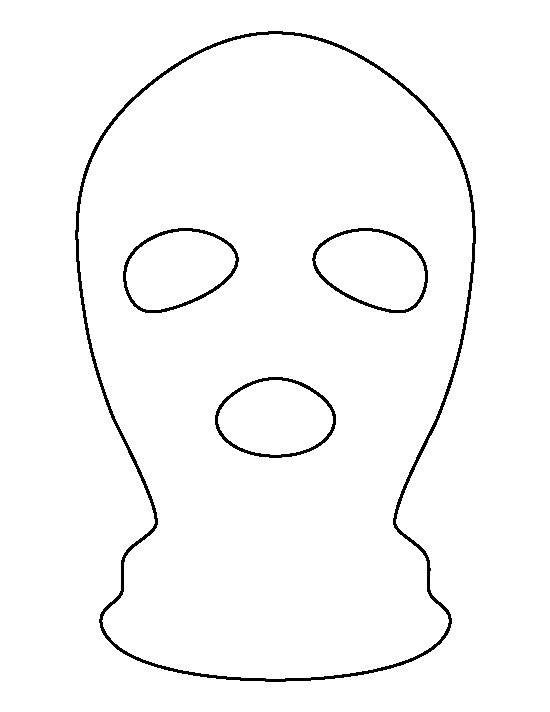 mask clipart robber