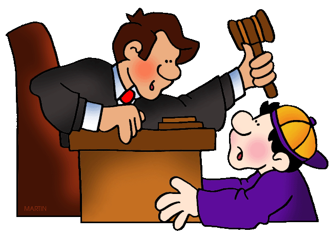 judge clipart youth crime