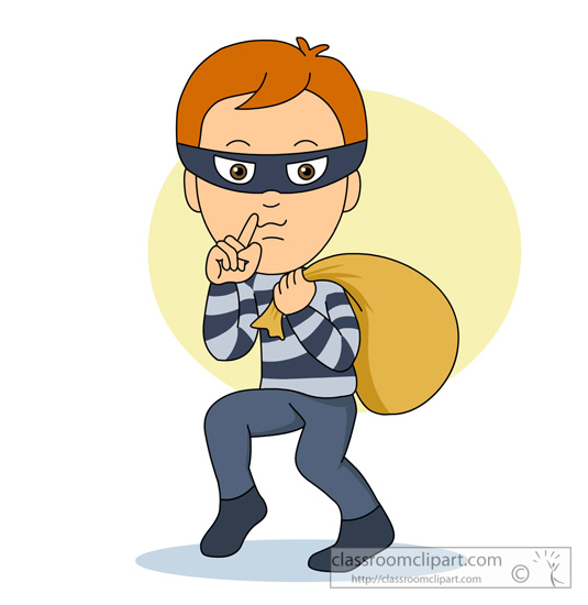 burglar clipart robber