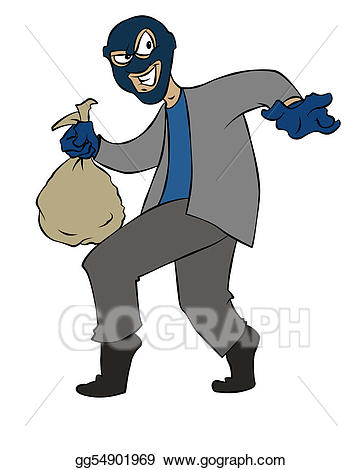 burglar clipart stealthy