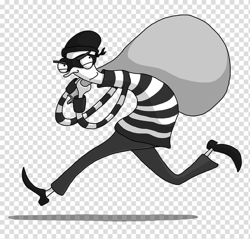 Burglar clipart theif. Thief robber transparent background