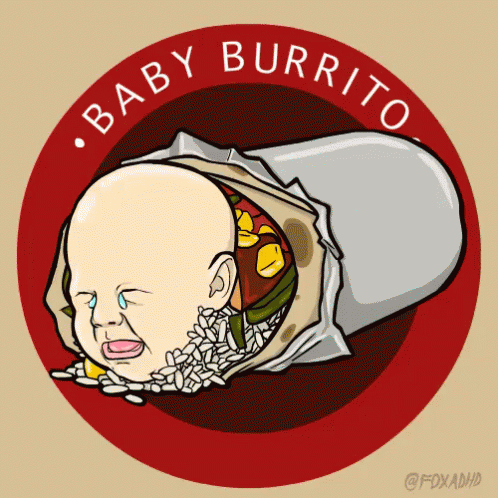 burrito clipart baby